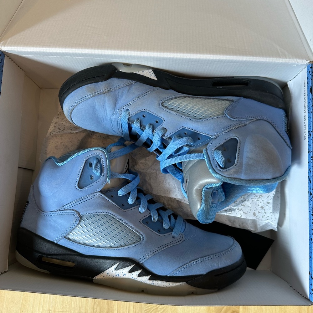 Nike Air Jordan 5 Retro Blue Sneakers